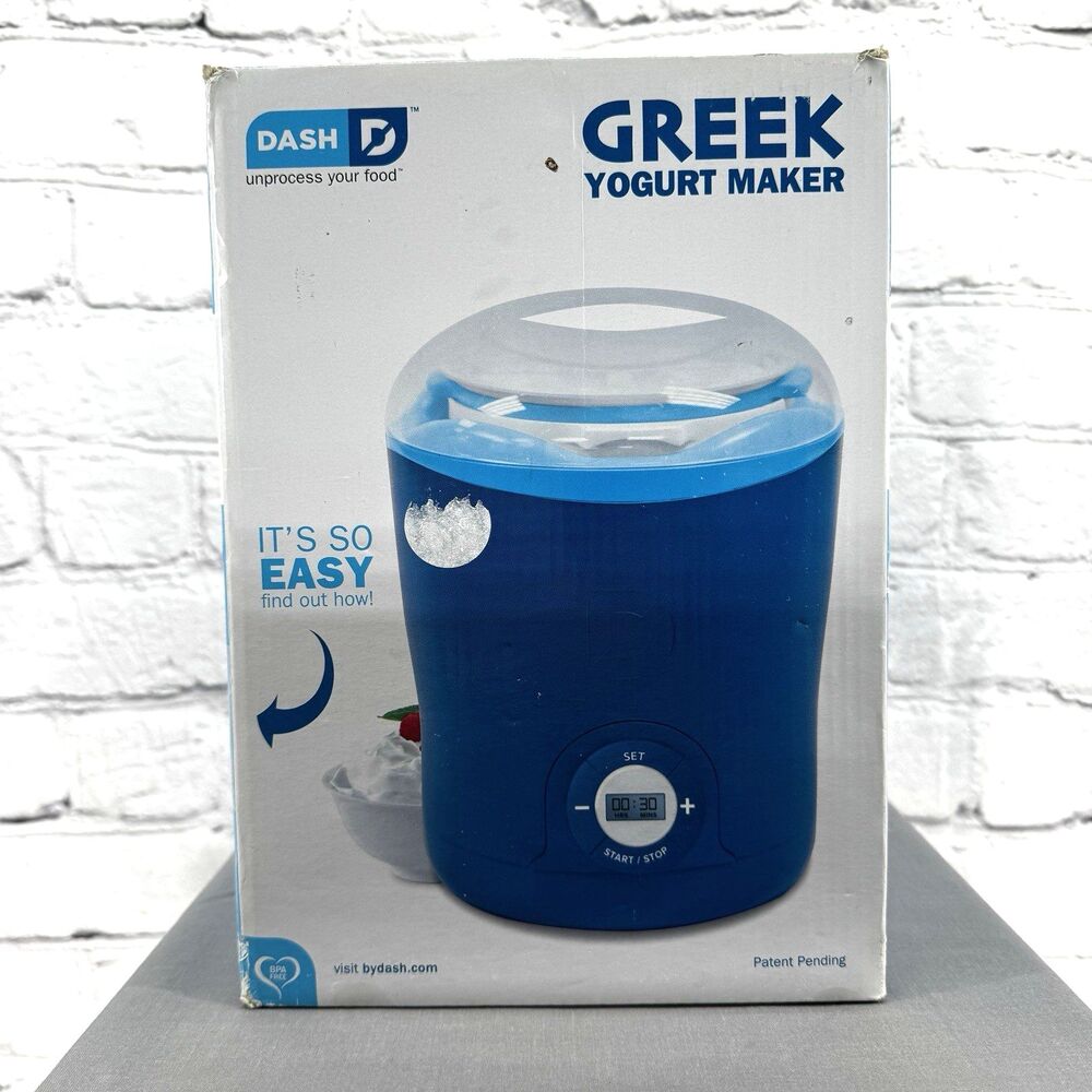 Dash Greek Yogurt Maker Simple Easy - Tested Works - No Manual